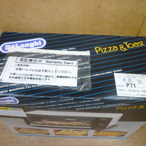 ★未使用品・未開封品★DeLonghi デロンギ P71 コンパクト電気オーブン ピザ&トーストの画像2