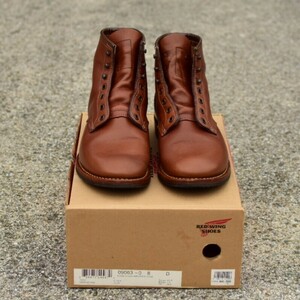 【廃版】 REDWING 9063 ベックマン フラットボックス us8.0D 9060 レッドウィング アメリカ製 9016 9014 ワークブーツ ヴィンテージブーツ