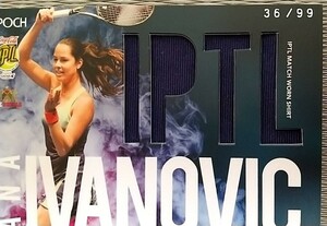 【実使用ジャージ】限定９９枚　テニス　アナ・イバノビッチ ana ivanovic ユニフォームカード　トレカ　元世界ランキング１位