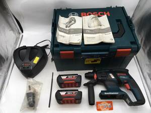 【領収書発行可】☆BOSCH/ボッシュ 36vバッテリーハンマードリルバッテリー2個・充電器・キャリングケース付 GBH36V-ECY [ITQU93CQ06K0]