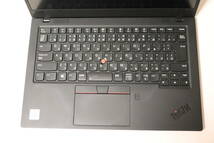 m621. Lenovo / ThinkPad X1 Carbon / 20R2CTO1WW / Core i7-10世代 / 16GBメモリ / SSDなし / 通電確認・ジャンク_画像6