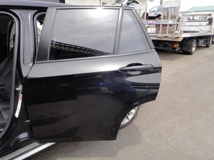 BMW X1 E84 VL18 etc. left rear door 475/ black / [1719]