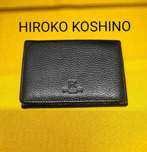 HIROKO KOSHINO名刺入れ カード入れ ブラック