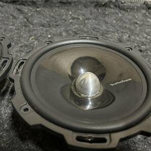 ☆②ロックフォード スピーカー 16.5㎝ 動作確認済み T2652-S Rockford Fosgate 100ｗ 200ｗ 4Ω 2個セット 中古 オーディオ ウーハーの画像3