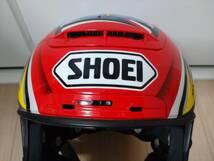 SHOEI ショウエイ X-11 バイクヘルメット　加藤大治郎レプリカ Mサイズ　中古 エックスイレブン　X-Eleven フルフェイス_画像6