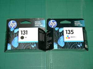  unopened unused HP original HP 131 black 135 color 3 color pack 4 color set ②