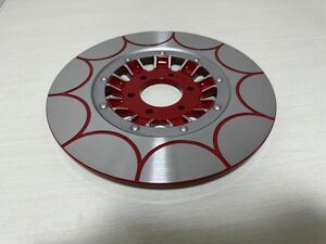 GT380 GS400 initial model brake disk original sun Pachi Suzuki single red 