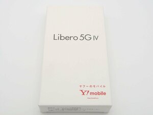 ○ ワイモバイル ZTE Libero 5G IV A302ZT スマートフォン 本体 ホワイト 利用制限○判定 未使用品