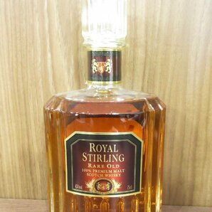 ★ロイヤルスターリング レアオールド ROYAL STIRLING RARE OLD ウイスキー スコッチ 750ml 43％ 未開栓の画像1