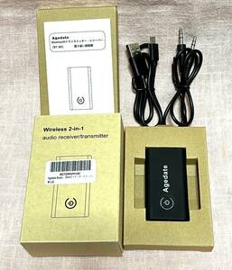 【送料込即決】Bluetooth トランスミッター レシーバー 送信機 受信機 一台二役 ワイヤレス オーディオ 3.5mm