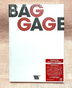 限定盤 (初回仕様/取) 応募抽選シリアル (初回) 豪華フォトブック Blu-ray付 MORISAKI WIN/BAGGAGE （class W） 23/4/19発売