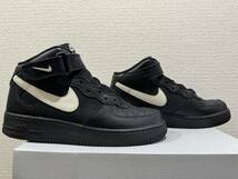 NIKE ナイキ エアフォース1 AIR FORCE 1 MID ’07 BLACK SAIL 315123-043 ブラックセイル 26.0cm ①_画像4