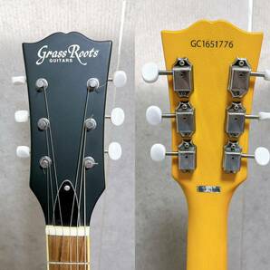グラスルーツ レスポールスペャル 左利き レフティ TVイエロー Yellow 黄色 ESP Grass Roots エレキギター G-LS-57の画像7