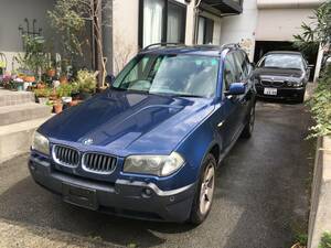 BMW X3 中古　距離少ない　格安　美車　ストレートシックス