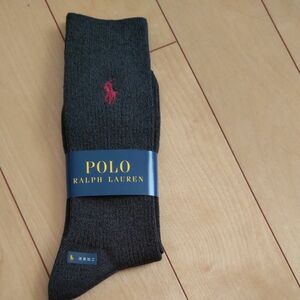 新品 靴下 POLO RALPH LAUREN グレー