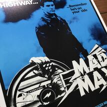 ポスター『マッドマックス』（Mad Max）オーストラリア版復刻★インターセプター/XBファルコンGT/M.F.P./カワサキZ1000/トゥーカッター_画像6