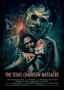 アートポスター『悪魔のいけにえ』（The Texas Chainsaw Massacre）⑤★悪魔のいけにえ/トビー・フーパー