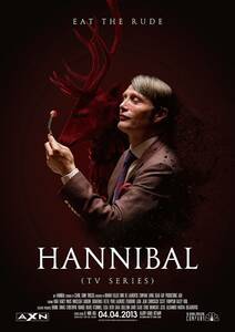 ポスター「HANNIBAL/ハンニバル」①海外TVドラマ★マッツ・ミケルセン/ヒュー・ダンシー/ハンニバル・レクター/ウィル・グレアム