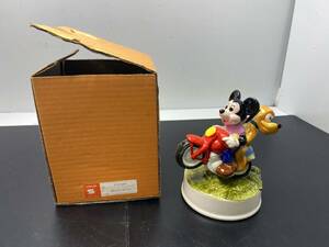 ★ディズニー★オルゴール オブジェ 愛のオルゴール MUSICAL BOX ビンテージ アンティーク【中古/現状品】