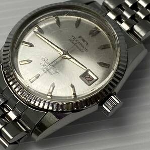 ★TECHNOS Automatic テクノス オートマチック★Star Chief 30JEWELS スターチーフ 腕時計 ビンテージ【中古/現状品/動作未確認】の画像2