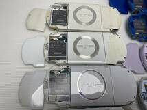 ★PSP 本体★まとめ売り PSP-2000/PSP-3000/PSP-1000 ※バッテリー欠品【中古/現状品/動作未確認ジャンク】_画像10