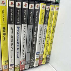 ★PS2 プレステ2★ソフト まとめ売り ケース有・無 龍が如く/メタルギア/バイオハザード 他【中古/現状品/動作未確認ジャンク】の画像9