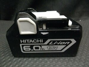 中古美品 HITACHI 日立 18V 6.0Ah リチウムイオンバッテリー BSL1860