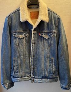 リーバイス Levi's ボア デニムジャケット ボアデニム Gジャン