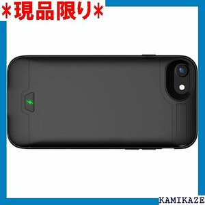 ケース型バッテリー 薄型 iPhone 6 6s 7 充電 携帯充電器 旅行用 PSE認証済 ケース ブラック 2876