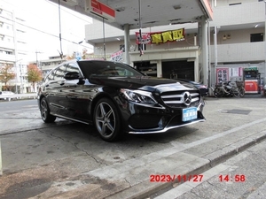 [Kuruma ☆ Market] Benz C Class Sedan C200 Exclus Brine L Подлинная кожа спецификации