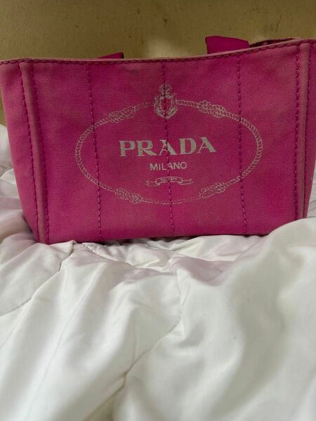 PRADA プラダ カナパ Sサイズ ハンドバッグ