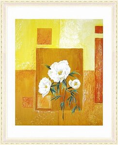 ◎JuliaBonet『ApatchworkRoseII』複製画★静物画【新品】