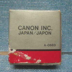 必見です 未使用品 年代物 Canon キヤノン 視度補正レンズ R 丸型タイプ -3の画像8