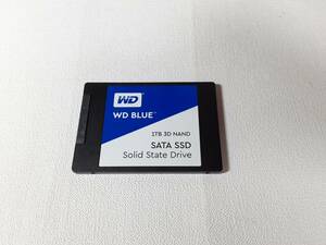 WD BLUE 3D NAND SSD 1TB SATA 2.5 インチ 動作確認済み 管理番号:m5566