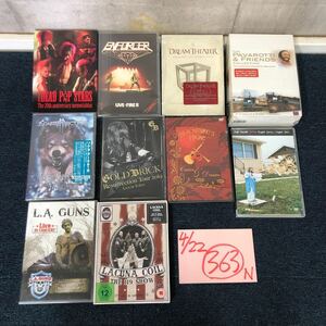 [..ec]DVD western-style music together 13 sheets Rock metal punk etc. foreign record equipped disk beautiful goods discharge goods Van partition Len black moa z Night Gold BRICK