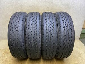 195/80R15（107/105N）LT ダンロップ SP175N 中古4本 2023年製 新車外し195/80/15