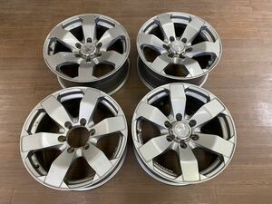  after market goods 4x4 17 -inch 7.5J +15 139.7 6 hole aluminium wheel Land Cruiser Hilux FJ Cruiser etc. 