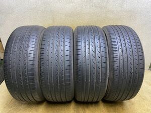 225/50R18（95V）ヨコハマ BluEarth RV-02 中古4本 2019年製 バリ山 225/50/18