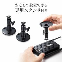 【新品】最大距離５０ｍ　サンワサプライ・ワイヤレスHDMIエクステンダー（据え置きタイプ・セットモデル）・VGA-EXWHD11_画像9