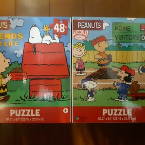 PEANUTS SNOOPY PUZZLE 48ピース×2セット