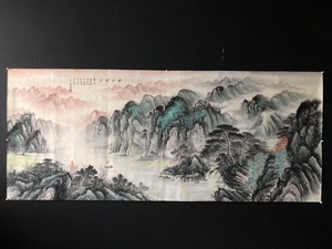 Art hand Auction Secret collection: Famous modern Chinese painters Zhang Daqian and Qiujiang Fanxing, ink paintings, exquisite craftsmanship, antique delicacies, antique art Z0427, Artwork, Painting, Ink painting