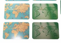 ロレックス　カレンダー　1995～2008年　連番　13枚セット　地図　カード　_画像8