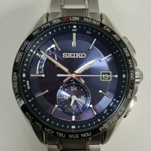 セイコー SEIKO BRIGHTZ ブライツ 電波ソーラー 腕時計 8B63-0AB0 の画像1