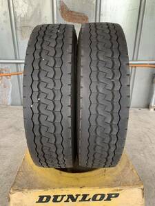 送料込み！205/85R16 BRIDGESTONE DURAVIS M804 21,22年製 5mm 中古トラックタイヤ2本