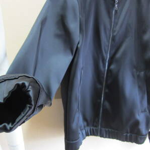 美品 H&M エイチアンドエム メンズ S ジャンパー ブルゾン ジャケット MA-1 黒 タ1205の画像3