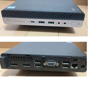 HP EliteDesk 800G5 Desktop Mini ９世代CPU Corei7-9700Tの画像3