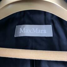 Max Mara 高級 マックスマーラ カシミヤ　 総裏地　ヴァージンウール　　テーラード ジャケット 黒　　　　36 S 　レディース　2釦_画像7