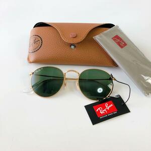 レイバン サングラス RAYBAN 偏光レンズ rb3447 112/58 50サイズ ROUND METAL ラウンドメタル