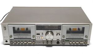 Technics テクニクス RS-M202 カセットデッキ ダブル Double Cassette Deck