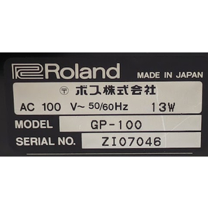 Roland ローランド GP-100 ギター プリアンプ マルチエフェクター プロセッサー GUITAR PREAMP PROCESSOR BOSS ボスの画像10